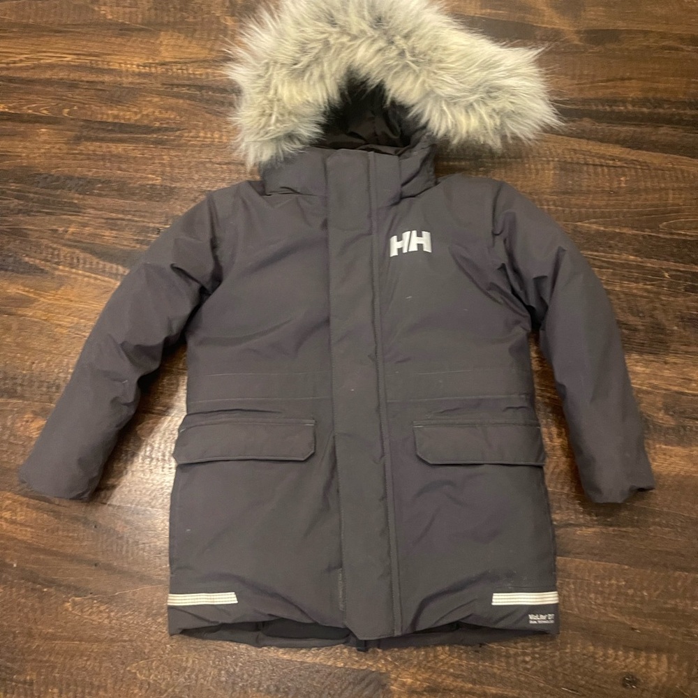 Helly Hansen Boy’s Parka with Fur Hood
